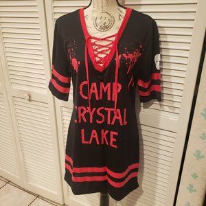 Friday the 13th Camp Crystal Lake Jason Long Jersey Halloween Spirit Halloween
